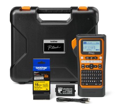 Brother PT-E310BTVP Handheld Etikettiergerät 18 mm Bluetooth Koffer