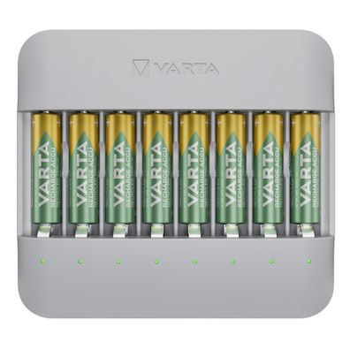 VARTA Eco Charger Pro Multi Ladegerät USB-C inkl. 8x AA 2100mAh