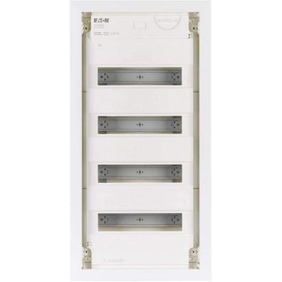 Eaton 178804 Unterputz-Kleinverteiler 4-reihig Stahlblechtér flach