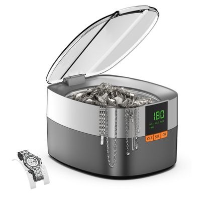 Kecoolke Ultraschallreiniger 750 ml mit Digitaltimer fér Schmuck Brillen