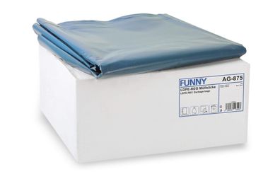 Funny Méllsäcke 240 l blau Typ 80 extra stark 100 Stéck