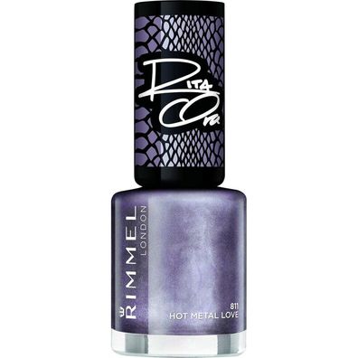Nail Polish 60 Seconds Super Shine 8ml - Shade: 811 Hot Metal Love