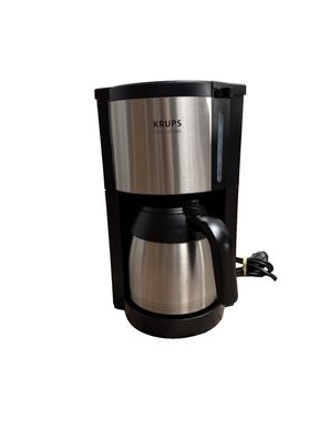 Krups Pro Aroma KM305D10 Filterkaffeemaschine mit Thermoskanne Edelstahl