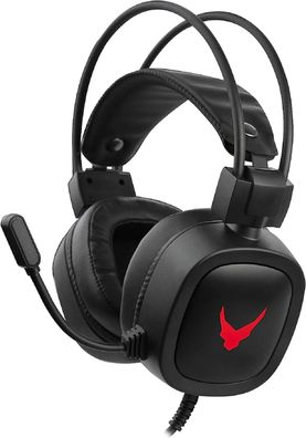 Varr VH6020B Over-Ear Gaming-Kopfhörer mit Mikrofon und LED-Hintergrundbeleuchtung