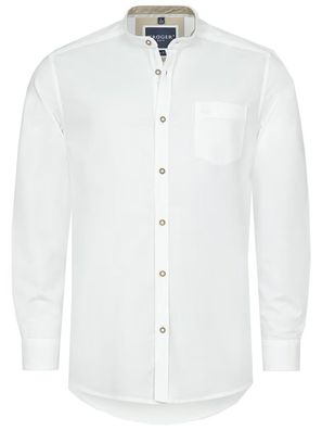 Trachtenhemd Lebenslang weiß - Größe: 3XL