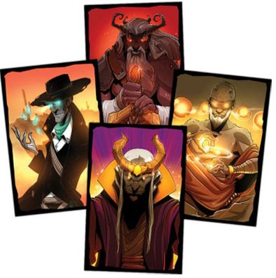Dice Throne Adventures | die Bosse - Kartenhüllen