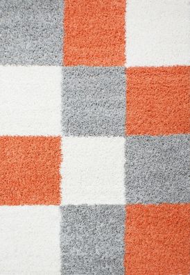 Hochflor Teppich LIFE Terrakotta