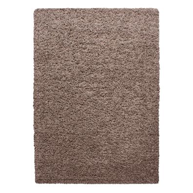 Hochflor Teppich LIFE Mokka