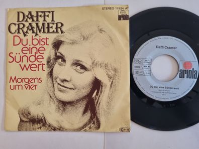 Daffi Cramer - Du Bist Eine Sünde Wert 7'' Vinyl Germany
