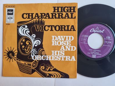 David Rose and His Orchestra - High Chaparral 7'' Vinyl Germany