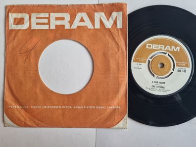 Cat Stevens - A Bad Night 7'' Vinyl UK