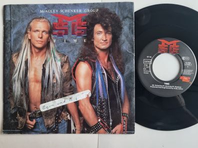 McAuley Schenker Group - Time 7'' Vinyl Germany/ BAD COVER