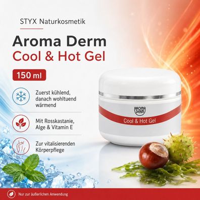 STYX Naturkosmetik - Aroma Derm - Cool & Hot Gel - 150 ml kühlend & wärmend