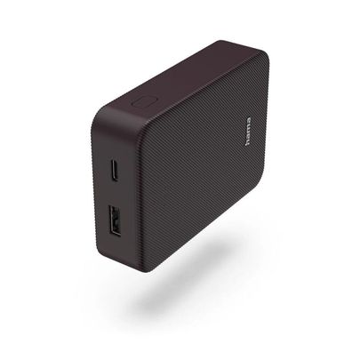 hama Colour 10 Powerbank 10.000 mAh Pflaume