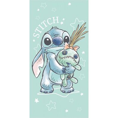 Jerry Fabrics Handtuch Lilo und Stitch Buddies 70x140 cm