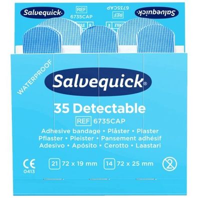 Salvequick® Detectable Pflaster REF51030127