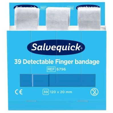 Salvequick® Fingerverband Detectable REF6796