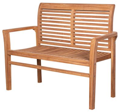 Teakholz - bene living - Gartenbank Derby 120 cm