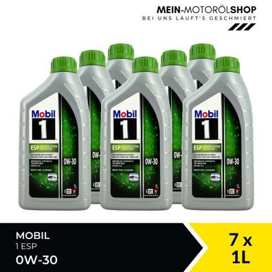 Mobil 1 ESP 0W-30 7x1 Liter