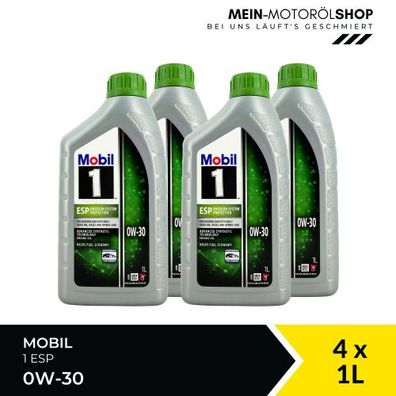 Mobil 1 ESP 0W-30 4x1 Liter