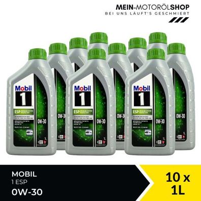 Mobil 1 ESP 0W-30 10x1 Liter