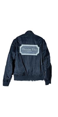 Dior Couture Bomberjacke dunkelblau Herren Luxus Designer Jacke