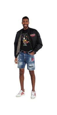 Dsquared2 Ciros Game Time T Shirt Schwarz Herren