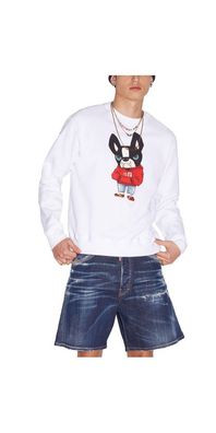 Dsquared2 Red Ciro Sweater Weiß Herren