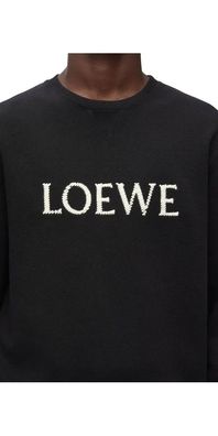 Loewe Sweatshirt Herren schwarz Designer Pullover