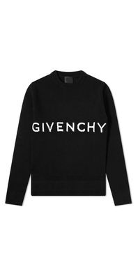 Givenchy Sweatshirt Herren schwarz mit Logo