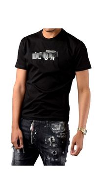 Dsquared2 Be Icon T-Shirt Herren schwarz