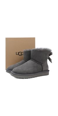 UGG Mini Bailey Bow Grau