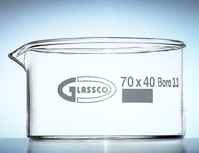 Kristallisator mit Ausguss 00060ml 060x035 Glassco