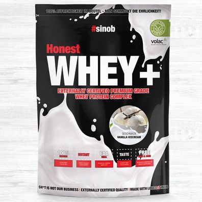 sinob Honest Whey+ Protein 820g Beutel