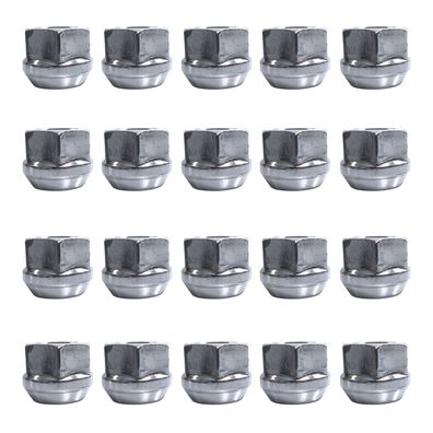 20x Radmuttern M12x1,5 Mm Kegelbund 60° Chrom Für Daewoo Brougham J1 Lacetti AN J2