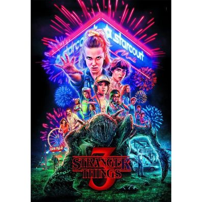 Stranger Things Puzzle 1000Stück