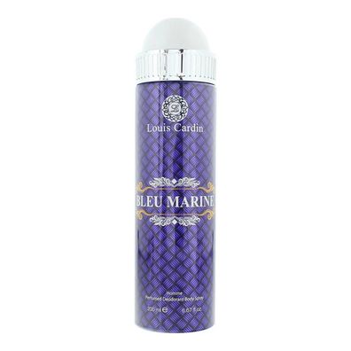 Louis Cardin Bleu Marine Homme Perfumed Deodorant Body Spray 200ml
