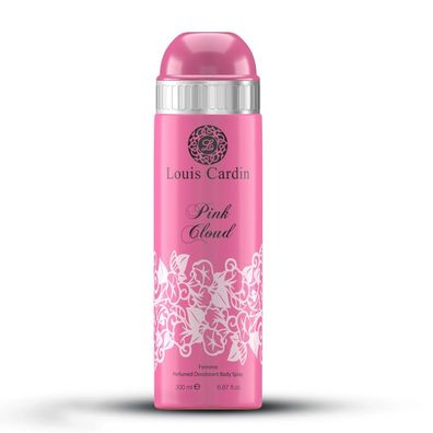 Louis Cardin Pink Cloud Perfumed Deodorant Body Spray 200ml