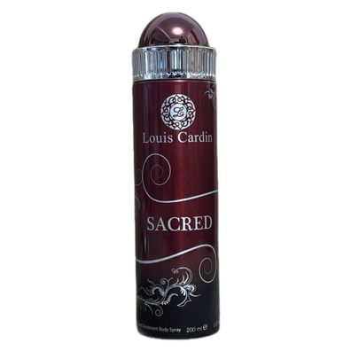 Louis Cardin Sacred Deodorant 200ml Spray