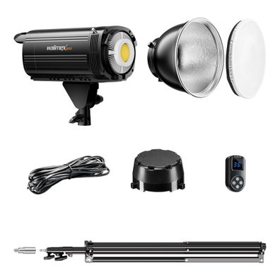 Walimex pro LED Niova Plus DL 100 W + Stativ Set Lichtstativ Flächenleuchte
