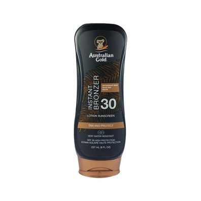 Australian Gold Instant Bronzer Lotion Sunscreen SPF30 237 ml