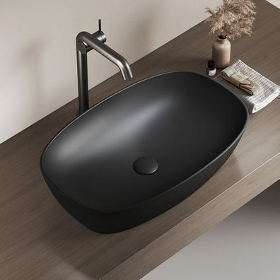 EMKE Oval Aufsatzwaschbecken Vixon
