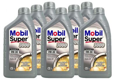 Mobil Super 3000 Formula P 0W-30 7x1 Liter