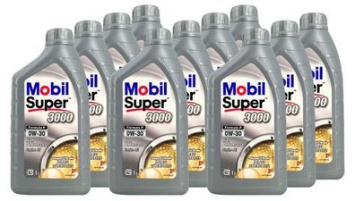 Mobil Super 3000 Formula P 0W-30 11x1 Liter