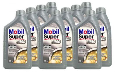 Mobil Super 3000 Formula P 0W-30 10x1 Liter