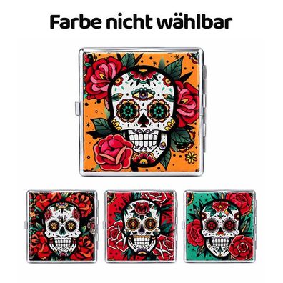 Champ Zigarettenetui Skulls and Flowers, Design nicht wählbar