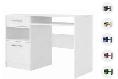 BALI Schreibtisch, Modern, Kinderzimmer, Jugendschreibtisch, PC Tisch, Büro
