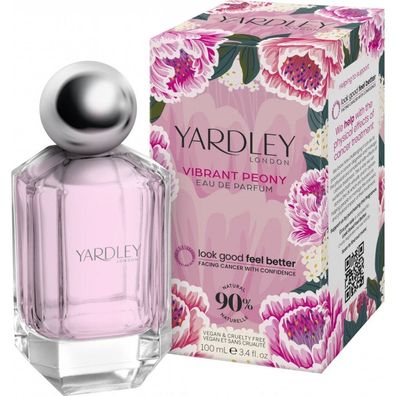 Yardley Vibrant Peony Eau de Parfum 100ml Spray