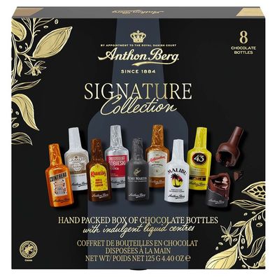 Anthon Berg Signature Collection Schokoladen Likör-Fläschchen