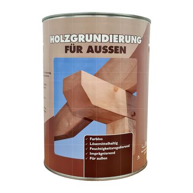 Wilckens Holzgrundierung FÜR AUSSEN 0.75 LTR Farblos Holzschutz Holzpflege